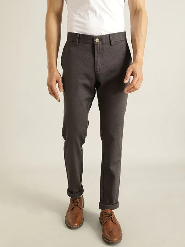 Men's Brooklyn Fit Cotton Stretch Trousers - Image 5