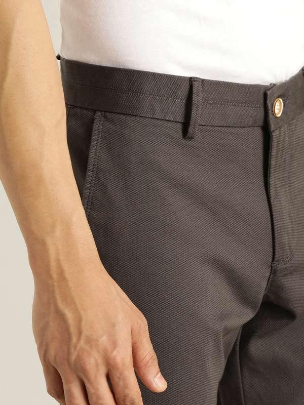 Men's Brooklyn Fit Cotton Stretch Trousers - Image 6
