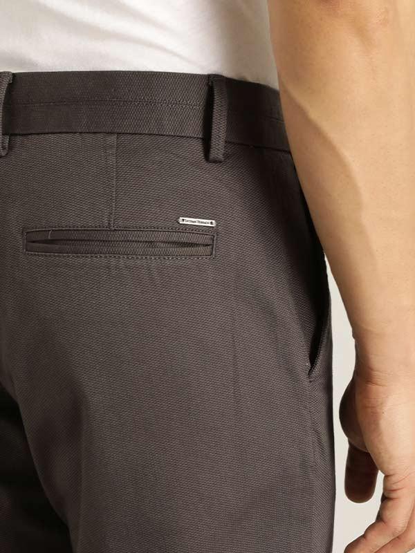 Men's Brooklyn Fit Cotton Stretch Trousers - Image 7