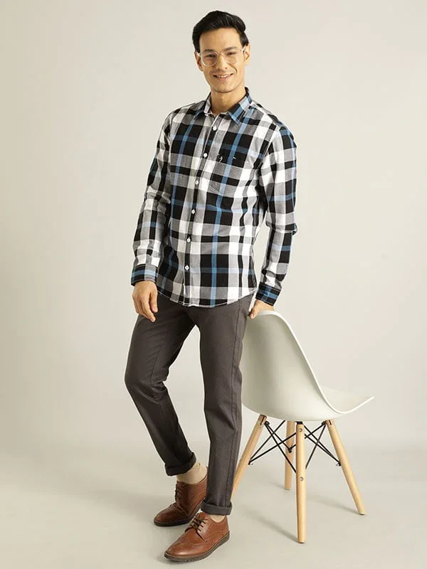 Men's Brooklyn Fit Cotton Stretch Trousers - Image 8