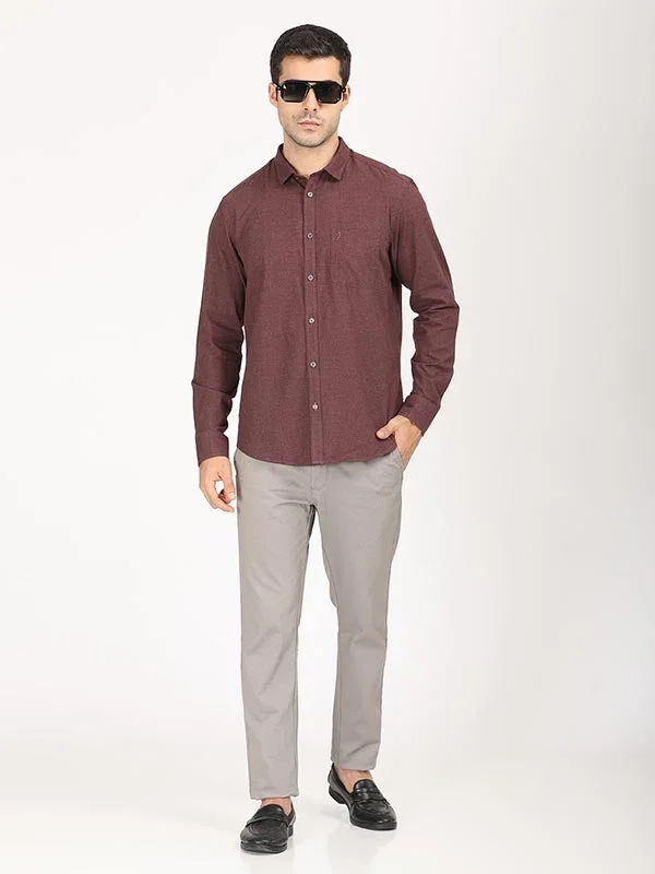 Men's Brooklyn Fit Cotton Stretch Trousers - Image 14