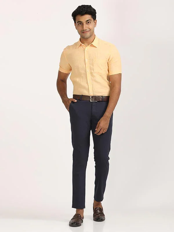 Men's Brooklyn Fit Cotton Stretch Trousers - Image 18