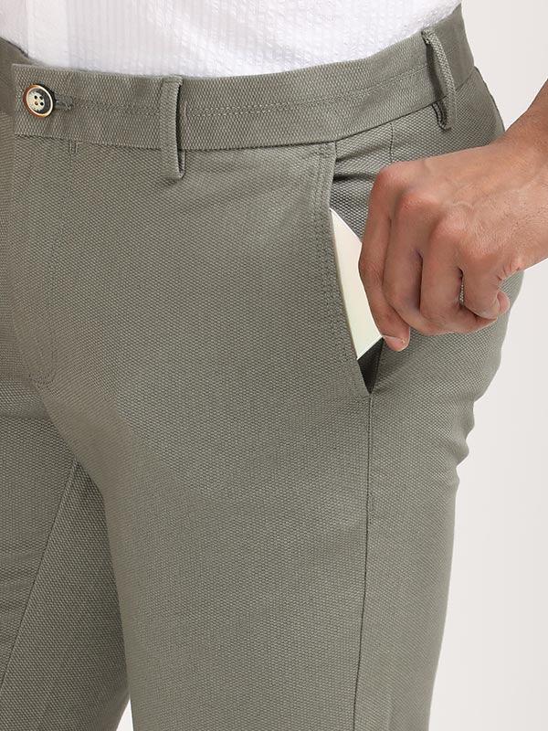 Men's Brooklyn Fit Cotton Stretch Trousers - Image 21