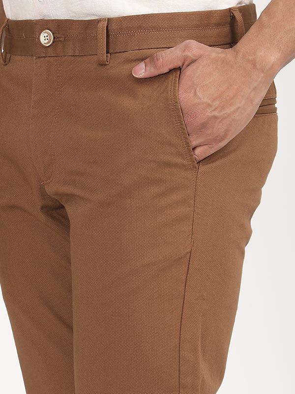 Men's Brooklyn Fit Cotton Stretch Trousers - Image 29