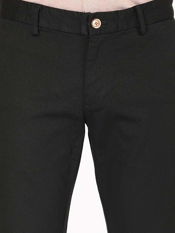 Men's Brooklyn Fit Cotton Stretch Trousers - Image 3