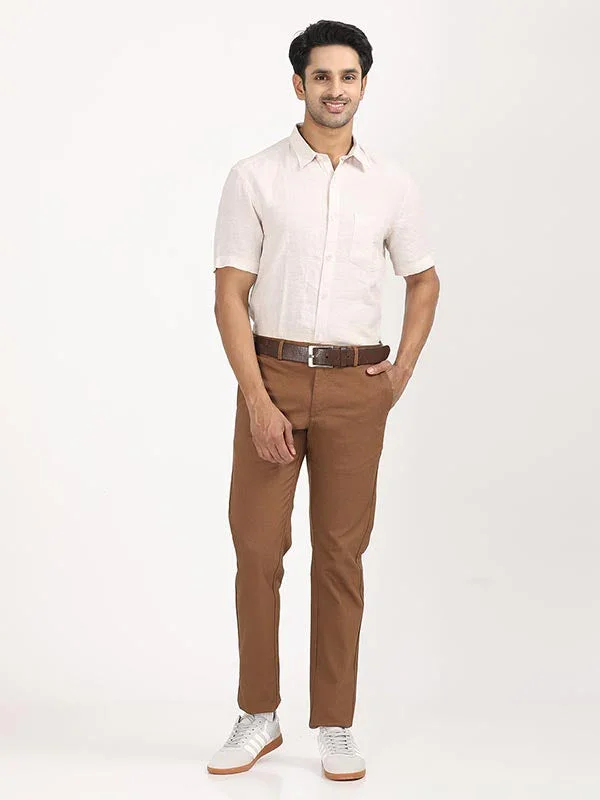 Men's Brooklyn Fit Cotton Stretch Trousers - Image 30