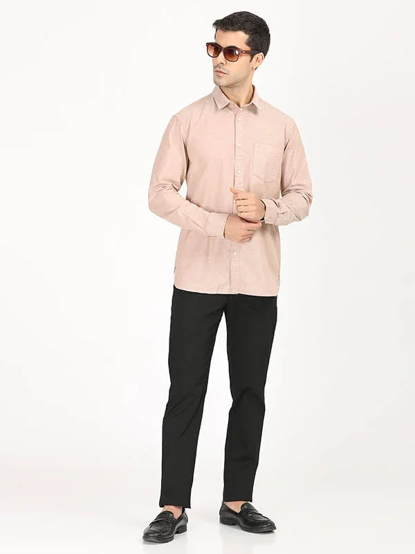 Men's Brooklyn Fit Cotton Stretch Trousers - Image 4