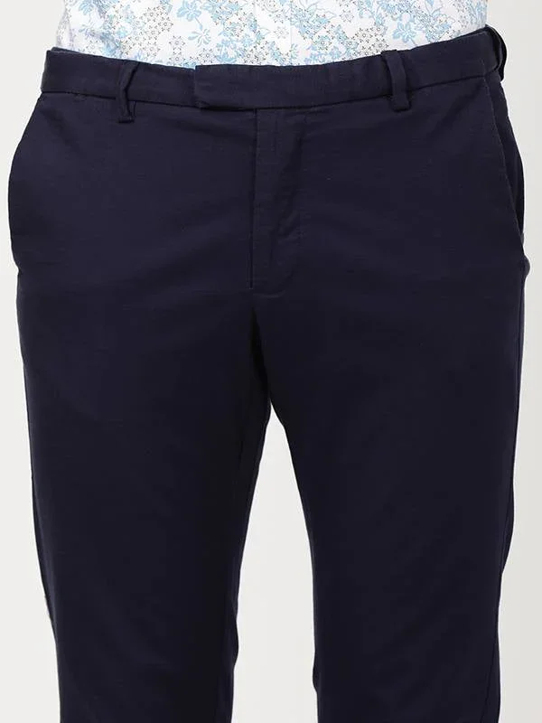 Men's Brooklyn Fit Cotton Stretch Trousers - Image 3