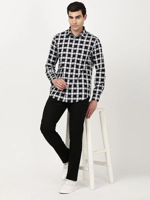 Men's Brooklyn Fit Cotton Stretch Trousers - Image 9