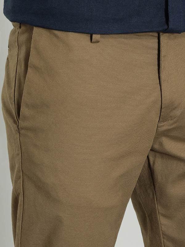 Men's Brooklyn Fit Cotton Stretch Trousers - Image 10