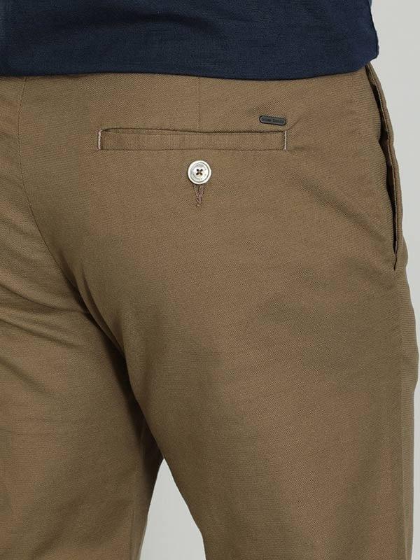 Men's Brooklyn Fit Cotton Stretch Trousers - Image 11