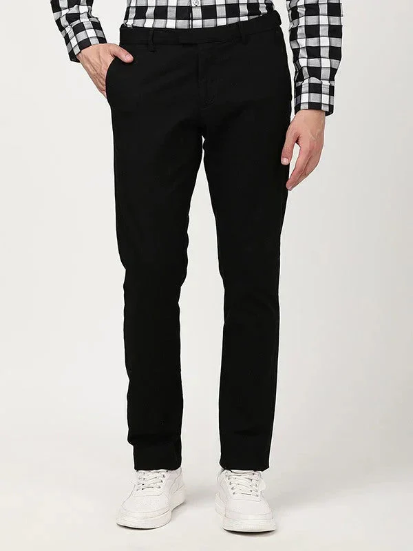 Men's Brooklyn Fit Cotton Stretch Trousers - Image 13
