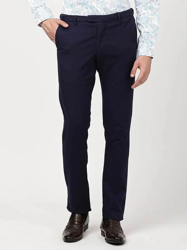 Men's Brooklyn Fit Cotton Stretch Trousers - Image 14