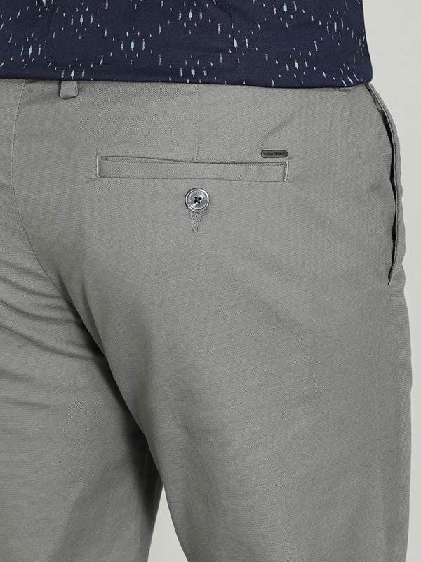 Men's Brooklyn Fit Cotton Stretch Trousers - Image 7