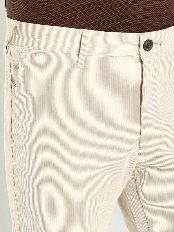 Men's Brooklyn Fit Cotton Stretch Trousers - Image 8