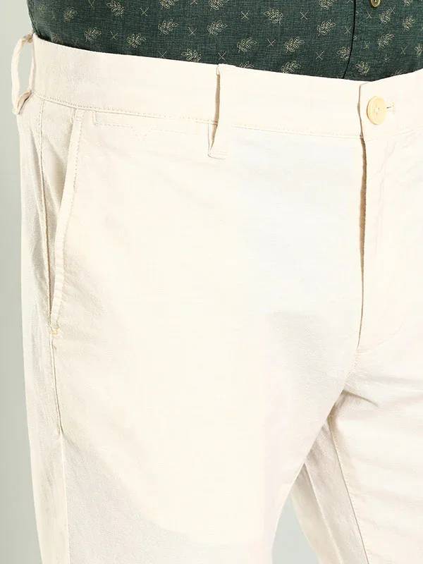 Men's Brooklyn Fit Cotton Stretch Trousers - Image 14