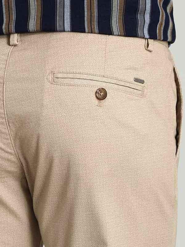 Men's Brooklyn Fit Cotton Stretch Trousers - Image 3