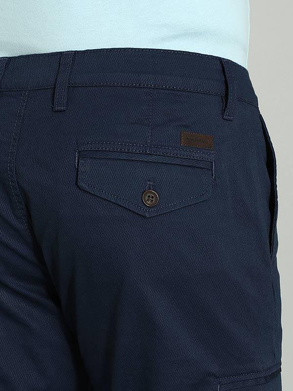 Men's Brooklyn Fit Cotton Stretch Trousers - Image 3