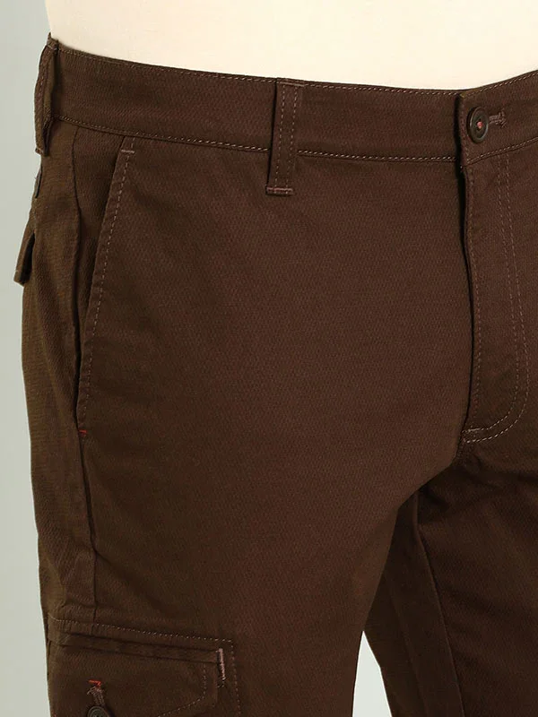 Men's Brooklyn Fit Cotton Stretch Trousers - Image 7