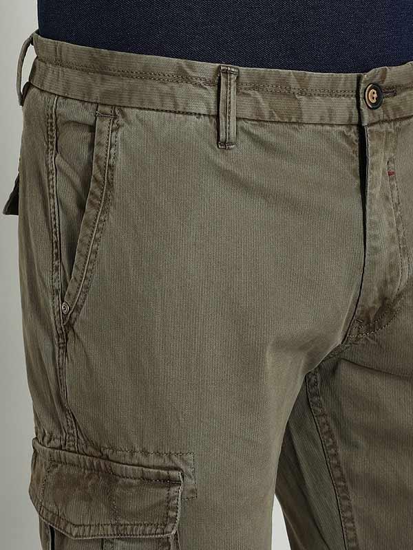 Men's Brooklyn Fit Cotton Stretch Trousers - Image 6
