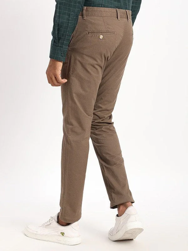 Men's Brooklyn Fit Cotton Stretch Trousers - Image 4