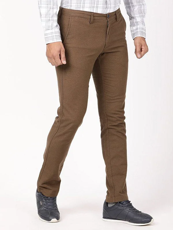 Men's Brooklyn Fit Cotton Stretch Trousers - Image 17