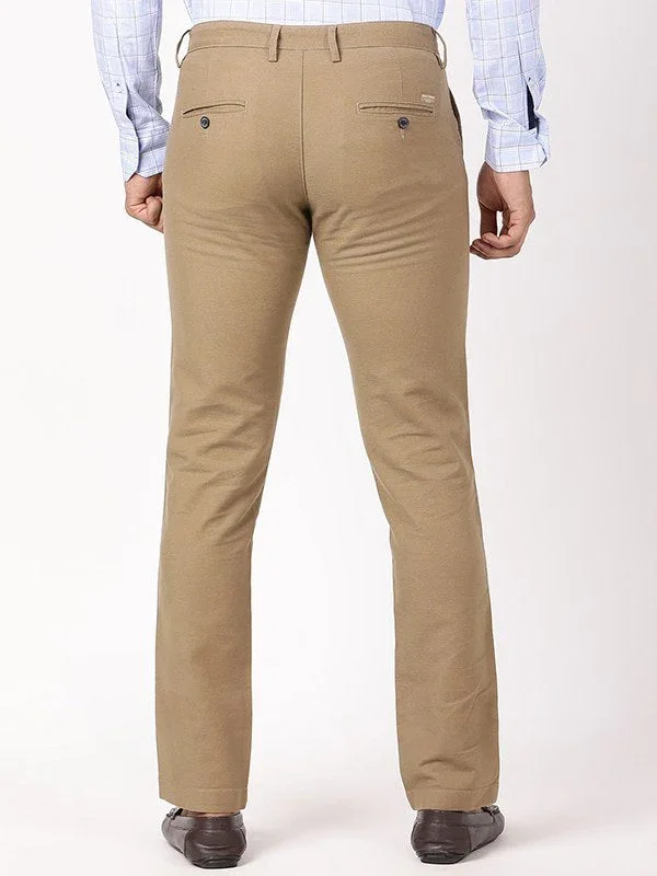 Men's Brooklyn Fit Cotton Stretch Trousers - Image 4