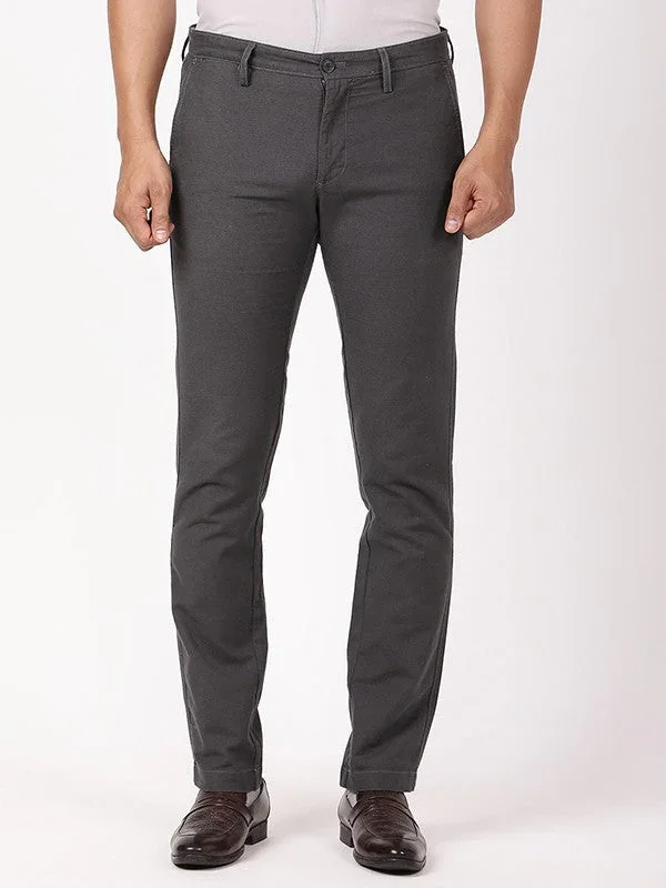 Men's Brooklyn Fit Cotton Stretch Trousers - Image 6