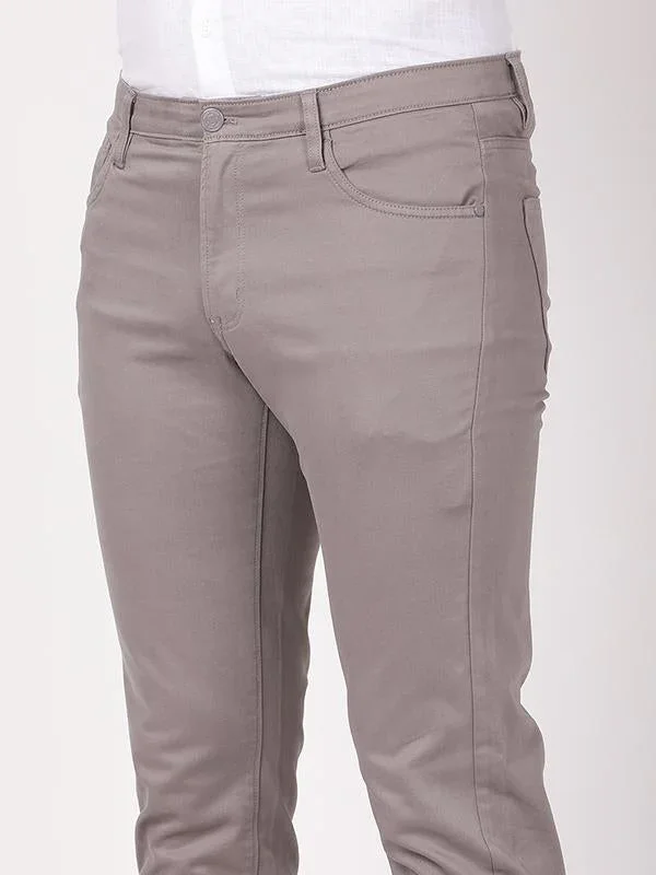 Men's Brooklyn Fit Cotton Stretch Trousers - Image 13