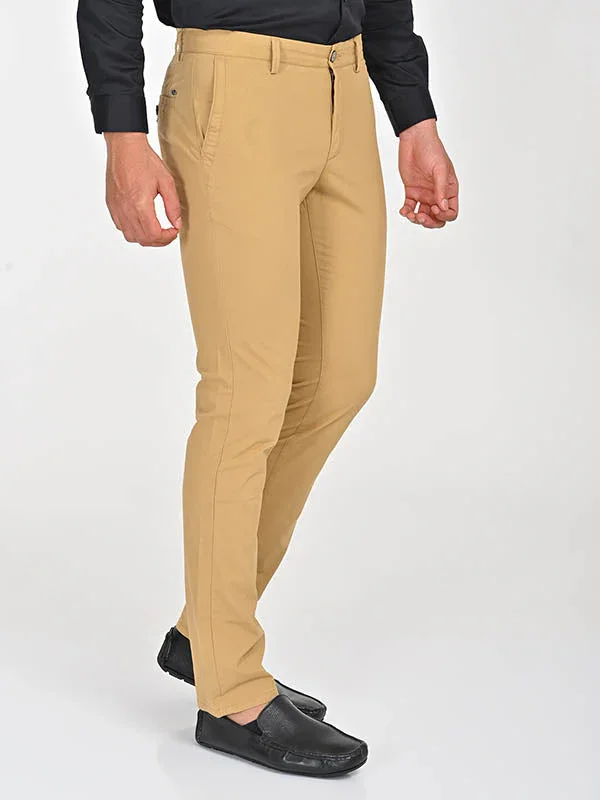 Men's Brooklyn Fit Cotton Stretch Trousers - Image 10