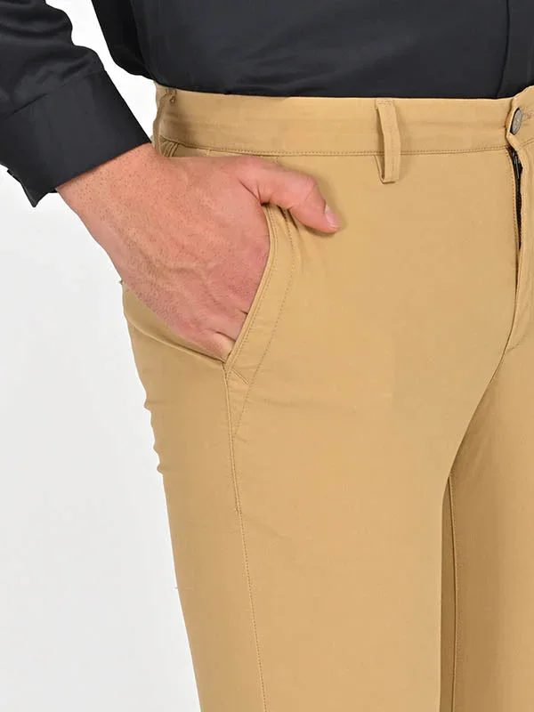 Men's Brooklyn Fit Cotton Stretch Trousers - Image 11