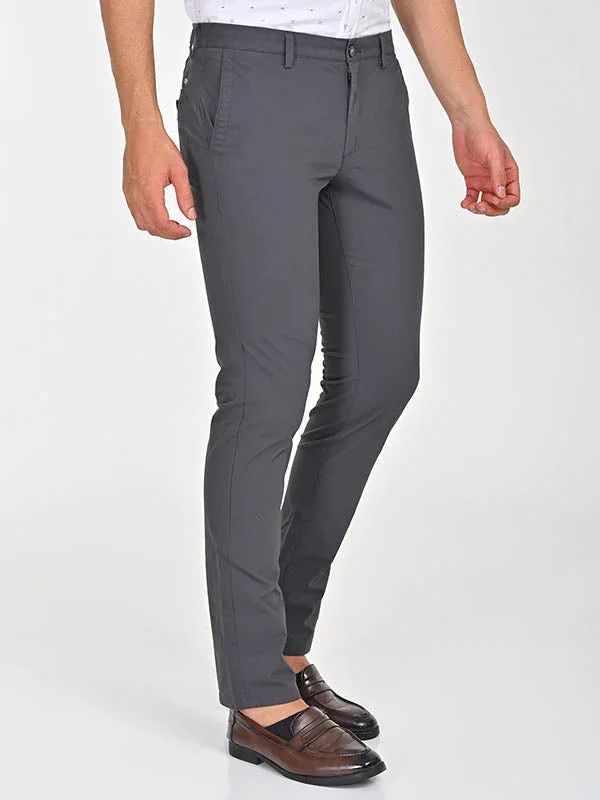 Men's Brooklyn Fit Cotton Stretch Trousers - Image 14