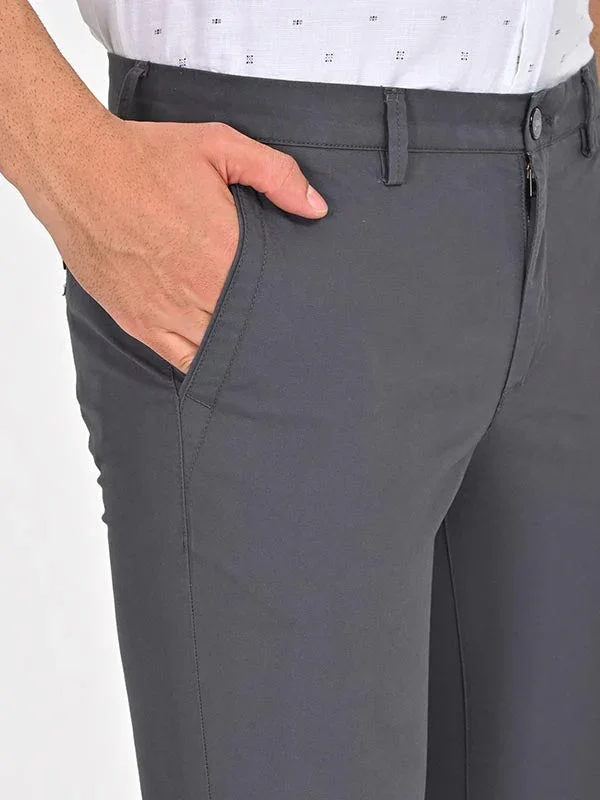 Men's Brooklyn Fit Cotton Stretch Trousers - Image 15
