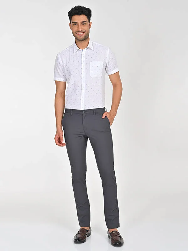 Men's Brooklyn Fit Cotton Stretch Trousers - Image 16