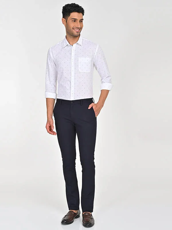 Men's Brooklyn Fit Cotton Stretch Trousers - Image 4
