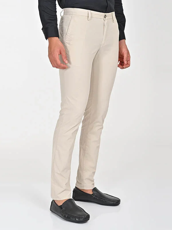 Men's Brooklyn Fit Cotton Stretch Trousers - Image 6