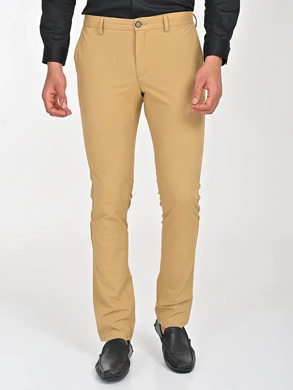 Men's Brooklyn Fit Cotton Stretch Trousers - Image 9