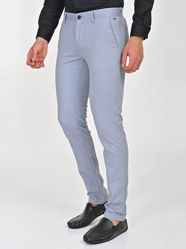 Men's Brooklyn Fit Cotton Stretch Trousers - Image 10