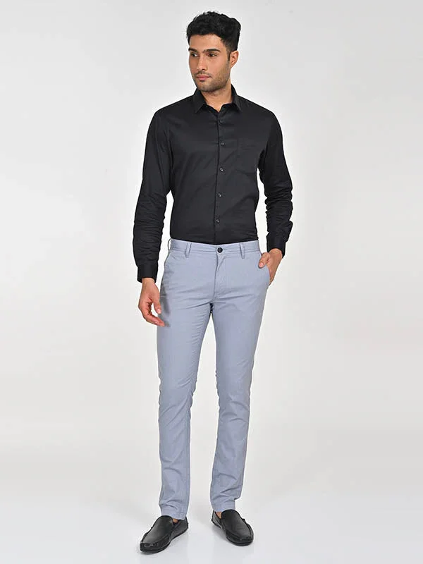 Men's Brooklyn Fit Cotton Stretch Trousers - Image 12