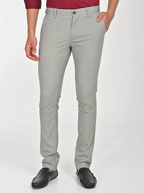 Men's Brooklyn Fit Cotton Stretch Trousers - Image 5