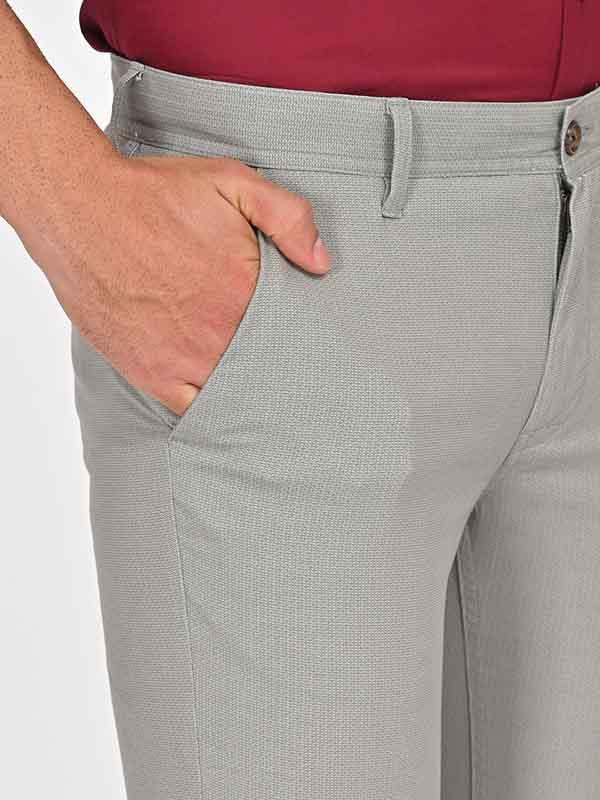 Men's Brooklyn Fit Cotton Stretch Trousers - Image 7