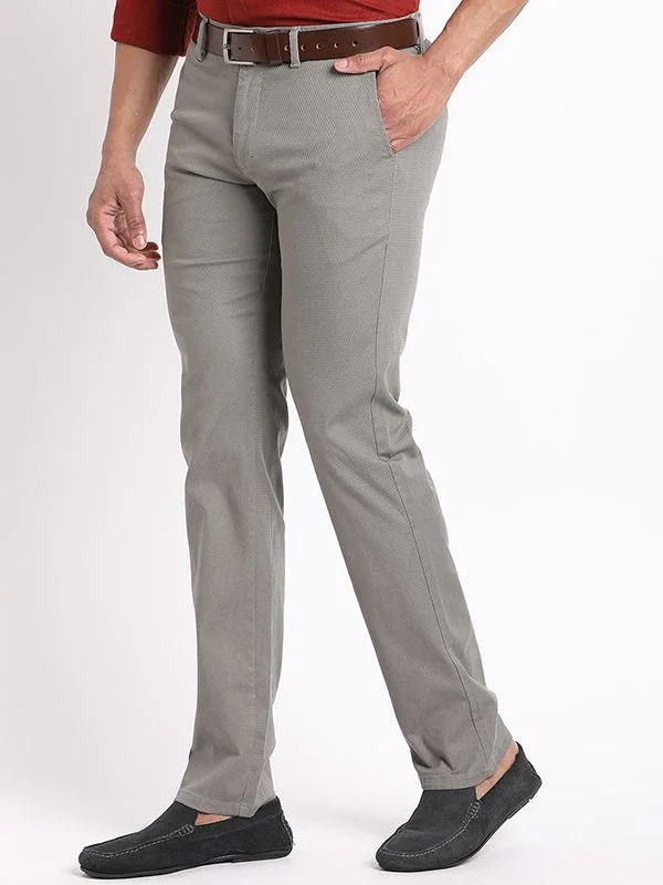 Men's Brooklyn Fit Cotton Stretch Trousers - Image 2