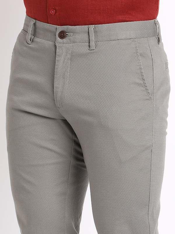 Men's Brooklyn Fit Cotton Stretch Trousers - Image 3