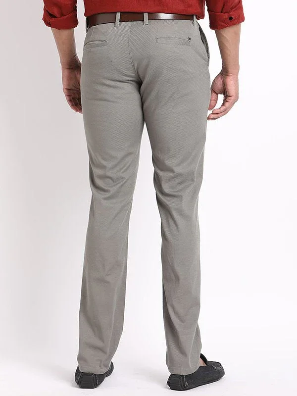 Men's Brooklyn Fit Cotton Stretch Trousers - Image 4