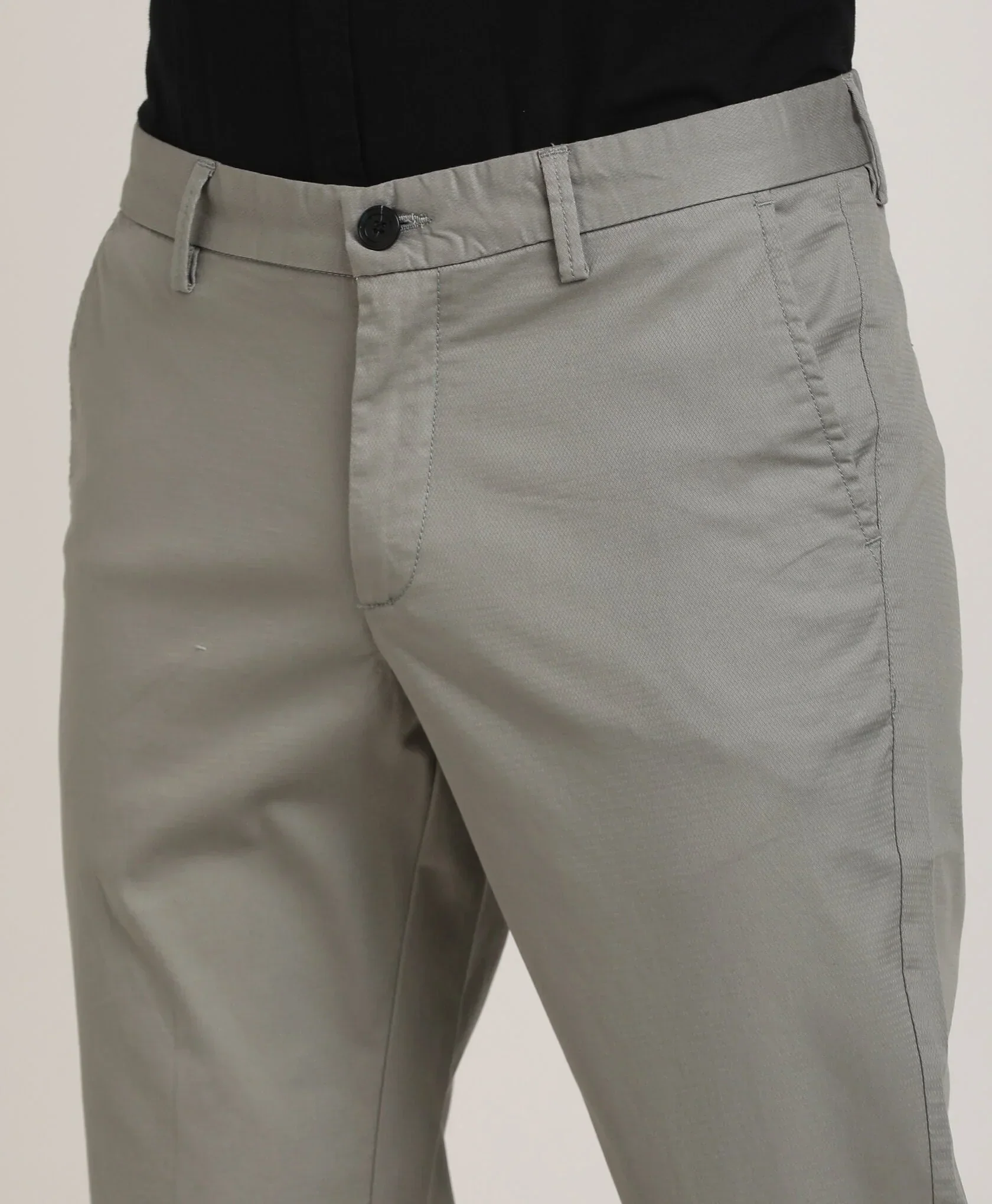 Men's Brooklyn Fit Cotton Stretch Trousers - Image 11