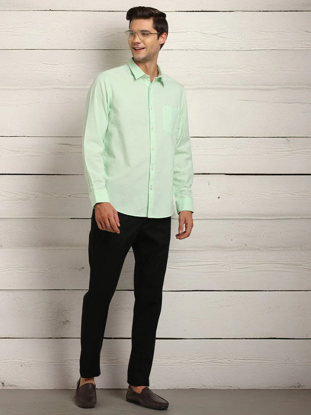 Men's Brooklyn Fit Cotton Stretch Trousers - Image 14