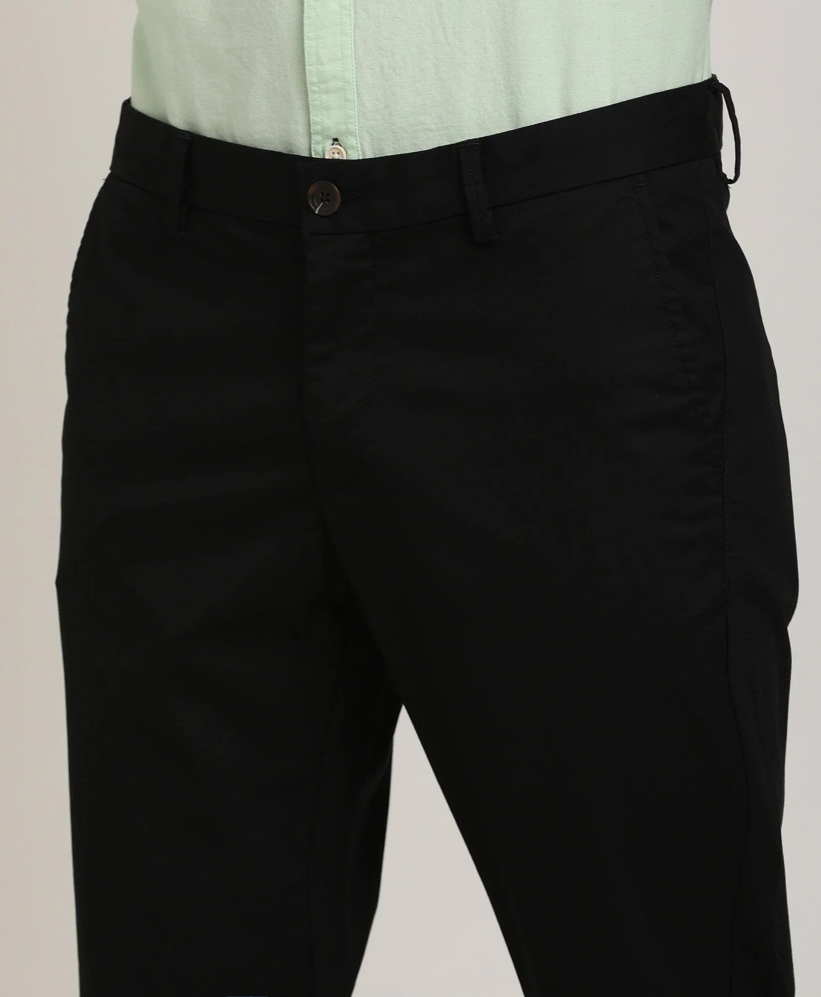 Men's Brooklyn Fit Cotton Stretch Trousers - Image 15