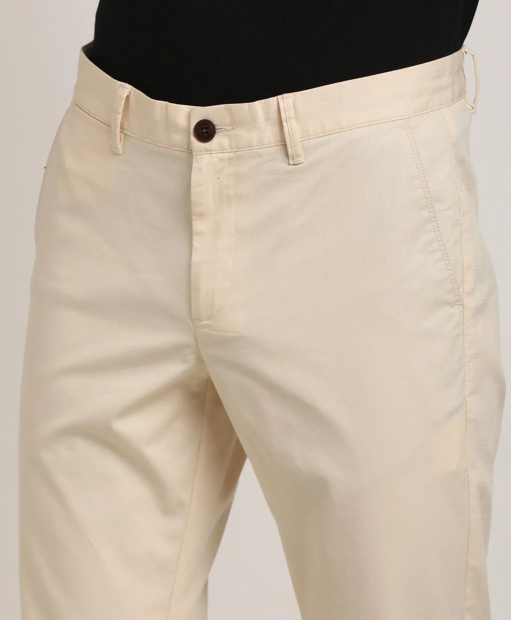 Men's Brooklyn Fit Cotton Stretch Trousers - Image 11