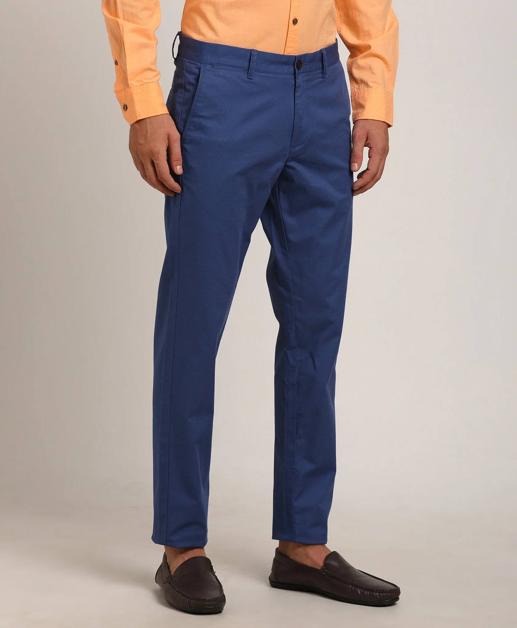 Men's Brooklyn Fit Cotton Stretch Trousers - Image 20