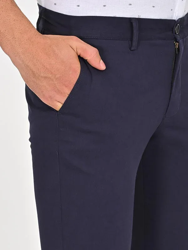 Men's Brooklyn Fit Cotton Stretch Trousers - Image 15